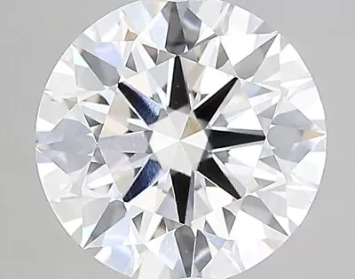 Lab-Created Diamond 2.37 Ct Round F VVS2 Quality Ideal Cut IGI Certified Loose • $1692.80