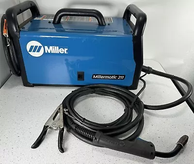 MILLER ELECTRIC 907614 MILLER MILLERmatic 211 MIG Welder CLEAN!!!! • $2000