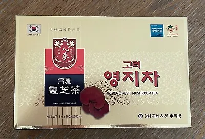 Korea Lingzhi Mushroom Tea 3g X 100p 【Anti Stress Fatigue Recovery】. • $28.56