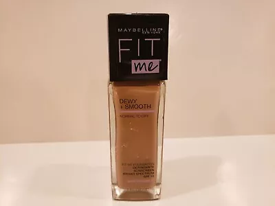 Maybelline~Fit Me Dewy+Smooth Foundation W/SPF 18~#130 Buff Beige~1oz~NWOB • $9.99