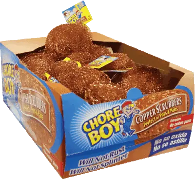 Chore Boy 100% Pure Copper Scrubbers Rust Free For Pots And Pans New Steel Wool • $136.70