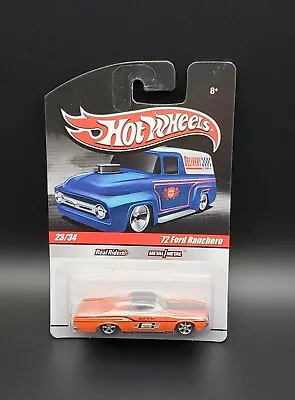 Hot Wheels Delivery Slick Rides Mr. Gasket '72 Ford Ranchero #23/34 Orange B18 • $11.75