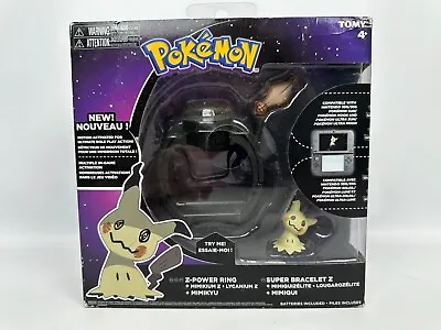 Pokemon Black Z-Power Ring Toy W/ Mimikyu TOMY T19208 Sealed Ne*ish (Box Damage) • $44.99