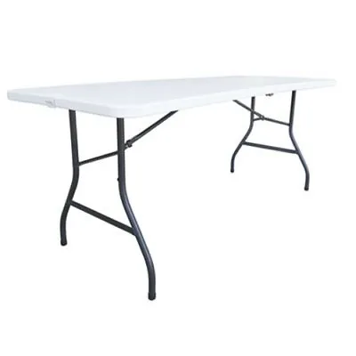 $138.77 • Buy Alera Fold-in-Half Resin Folding Table, 71 X 30 X 29, White (ALEFR72H)