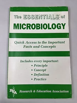 Essentials Study Guides: Microbiology Essentials By Tammy McCormick And Research • $31.90