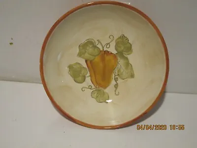 $47.70 • Buy Laurie Gates SONOMA Yellow Pepper Pasta Bowl 7554312 NEW W/O TAGS,1 CHIP F/SHIP!