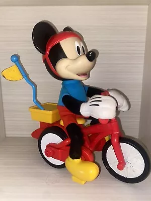 2015 Fisher Price Mattel DISNEY Mickey Mouse Clubhouse SILLY WHEELIE Riding Bike • $30
