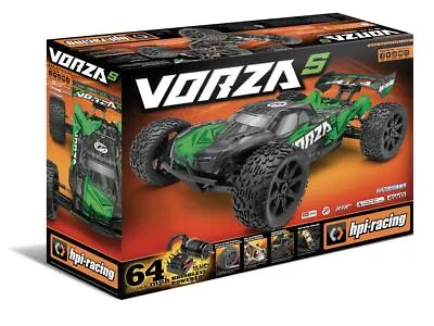 HPI Vorza S Flux Truggy 1/8 4WD RTR Brushless W/2.4GHz Radio System Green • $649.99