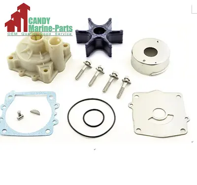 Yamaha Outboard WATER PUMP IMPELLER KIT 61A-W0078-A2 & A3 WITH HOUSING • $39.99