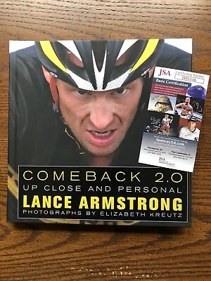 £161.50 • Buy Signed Lance Armstrong Autographed Book Comeback 2.0 JSA COA