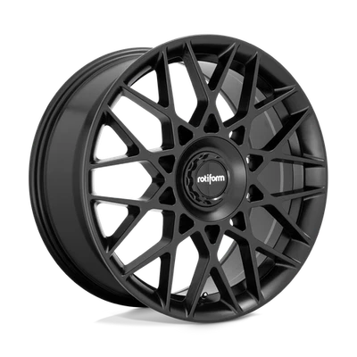 $1468 • Buy 19x8.5 Rotiform R165 BLQ-C Matte Black Wheels 5x112/5x120 (45mm) Set Of 4