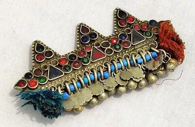 Banjara Tribal Vintage Ethnic Rare Belly Dance Metal Gypsy Hair Clip • $0.99