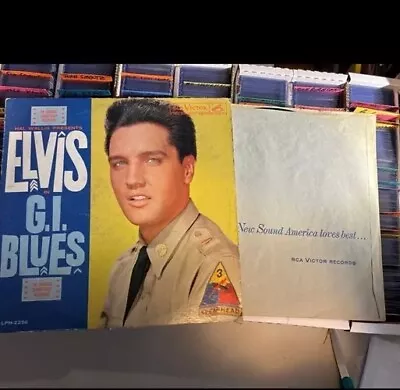 LP Elvis Presley – G. I. Blues - RCA Victor – LPM-2256 US 1960 • $12