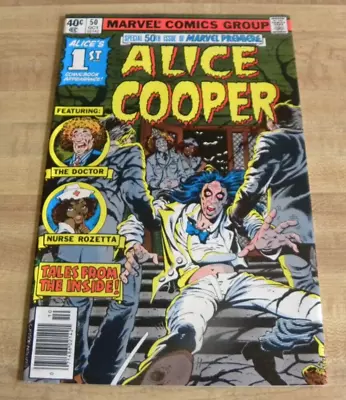 Marvel Premiere Alice Cooper 50 Comic Book 1st App • $15.50