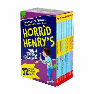 Horrid Henry's Totally Terrible Collection 10 Books Box Set By Francesca Simon • £16.79