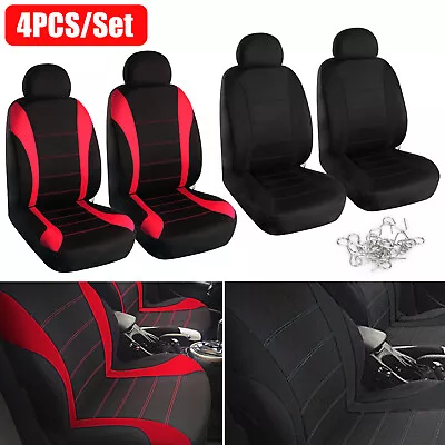 4Pcs Universal Auto Full Set Seat Cover For Car Truck SUV Van Interior Protector • $14.48