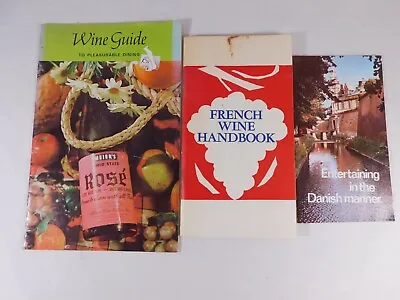 Vintage Wine Guides Meier's French Handbook Danish Manner. Lot Of 3 • $12.99