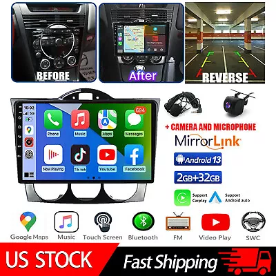 Carplay Android 13 Head Unit For Hyundai Veloster 2011-2017 Car Stereo GPS Radio • $134