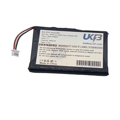 £14.52 • Buy Battery Compatible With APPLE 616-0206,iPOD Photo,iPOD U2 20GB Color Display MA1