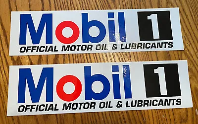Mobil 1 - Mobil 1 Racing Stickers - NASCAR Stickers - NASCAR-NHRA-Mobil 1 Oil • $5.49