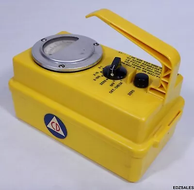 Victoreen Instrument Co CDV-720 Mod 2 Radiation Detector Tester - Plastic Case • $125