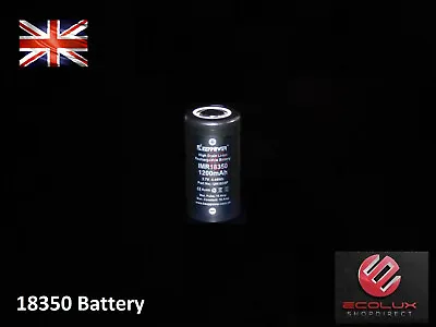 Keeppower 18350 Battery 1200mAh 3.7V IMR Mod High Drain 10A Genuine UK Batteries • £5.99