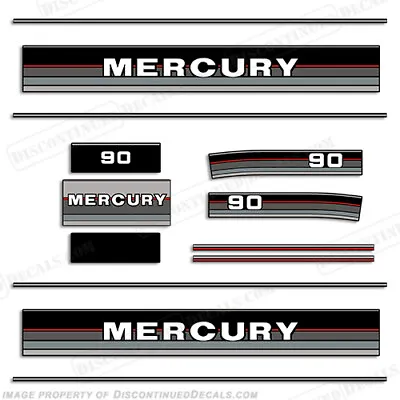 Fits Mercury 1986-1988 90hp Outboard Decals • $104.95