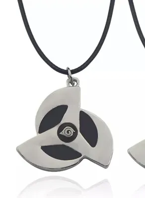 Naruto Anime Sharingan Necklace Black 1  Anime Animation Cartoon Cosplay Costume • $16.84