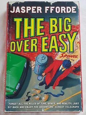 Jasper Fforde SIGNED The Big Over Easy UKHC 1st Edn Hodder & Stoughton • £18