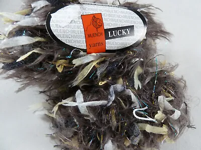 Muench Yarn Lucky 98% Nylon 2% Polyester Total 92 Grams 1 Whole 1 Partial Skeins • $7.99