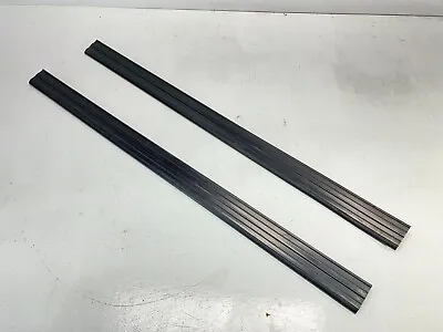 83-92 MW E30 318 325 M3 Left & Right Door Sill Trim Cover Panel Black Set! OEM✅ • $73.95