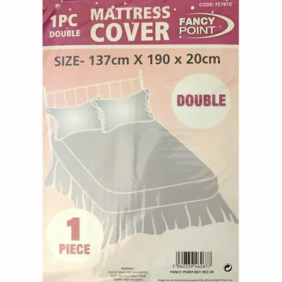 £2.99 • Buy Mattress Protector Cover Single - Double And King Size 