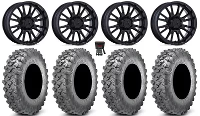 MSA ThunderLips 14  Wheels Black 32  Lynx SXS Tires Pioneer 1000 / Talon • $1283.60