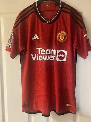 Match Worn/issued Manchester United Adidas 2023/24 Home Shirt  Rashford • £500