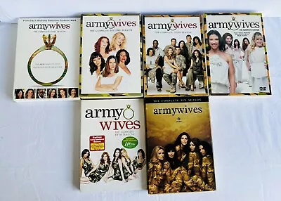 ARMY WIVES Complete Tv Series DVD Set Seasons 1 2 3 4 5 6 Region 1 VGC Free Post • $130.44