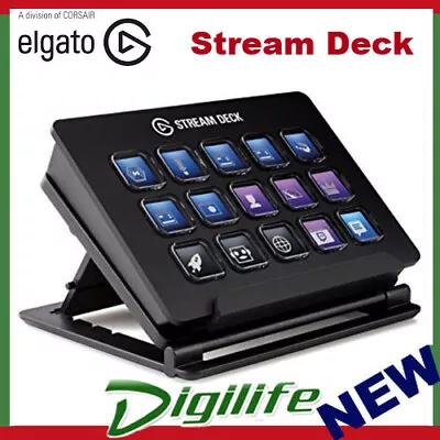  Elgato Stream Deck Live Content Creation Controller Evolve Game 10GAA9901 • $225