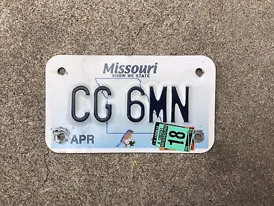 Missouri - Motorcycle - License Plate • $29.95