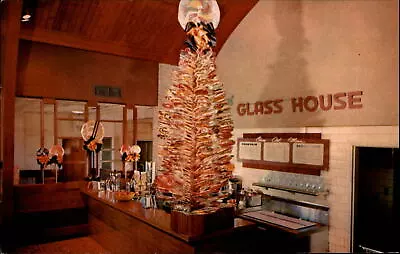 Lollipop Tree & Soda Fountain ~ Glass House Restaurants ~ Advertising 1960s • £2.34