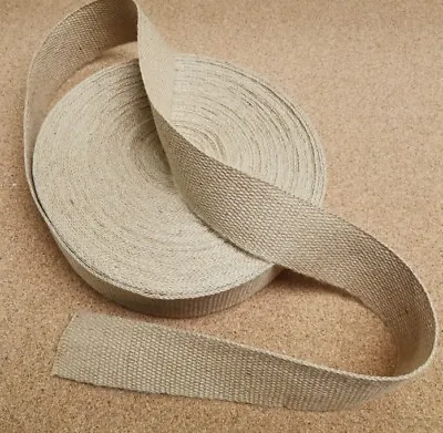 PREMIUM JUTE HESSIAN UPHOLSTERY WEBBING ~ 50mm / 2   • £7