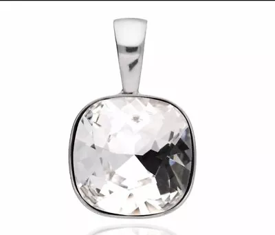 Unwanted Gift Crystal Clear 925 Silver Pendant Warren James • £10