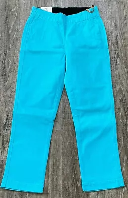 Miraclebody Womens Stretch Capri Legging Jeans Aqua Green Sz 2 • $24.99