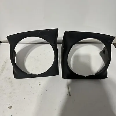 90-97 Mazda Miata Headlight Trim Plastic Bezel Left Right L R Pair OEM NA • $80