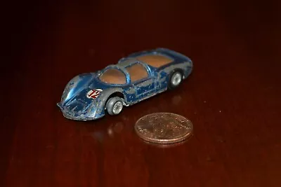 Vintage Mercury Speedy Porsche Carrera 6 Blue Made In Italy No. 801 • $8.99