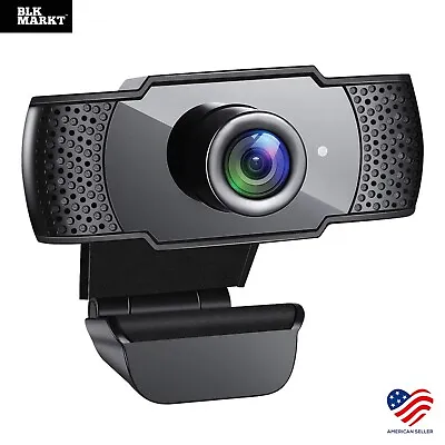 Webcam HD With Microphone Web Camera USB 2.0 For PC MAC Desktop Laptop Computer • $39.99