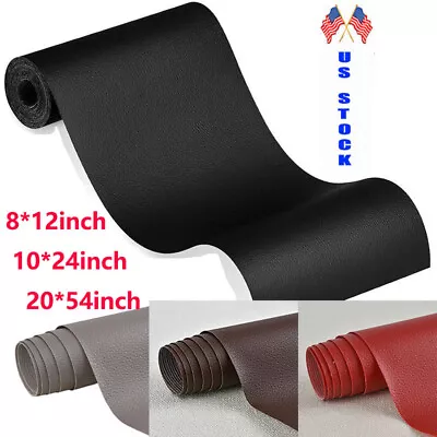 Vinyl Fabric Self-Adhesive Leather Faux Leather Sofa Car Seat Couch Repair US • $6.63