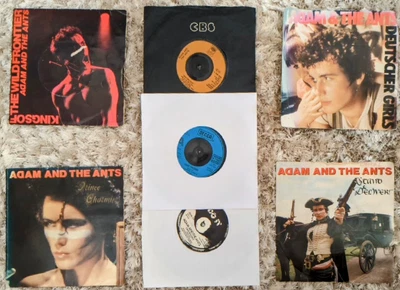 £3.49 • Buy 7x Adam & The Ants Vinyl 7 Inch Records JOBLOT, All PLAYTESTED, All LISTED 