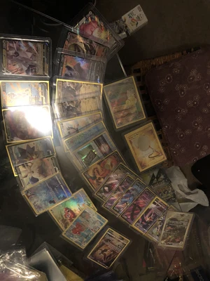 $10 • Buy Pokemon Card Lot 50 TCG Cards W/ Ultra Rare Card | EX, GX, V, VMAX, Full Art