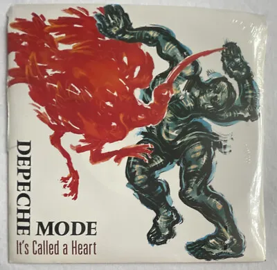 DEPECHE MODE -It’s Called A Heart- Rare Original UK 7” With Poster SEALED /Vinyl • $63.61