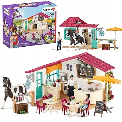 £57.11 • Buy Schleich Horse Club Rider Cafe Toy Figurine Horse Playset Accessories Tom Emily