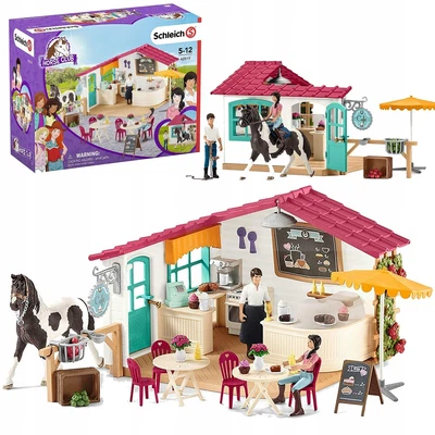 £57.11 • Buy Schleich Horse Club Rider Cafe Toy Figurine Horse Playset Accessories Tom Emily